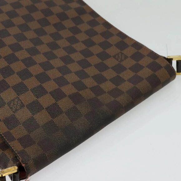 LOUIS VUITTON Damier Ebene Musette Shoulder Bag N51302 LV Auth BA4053 - Picture 7 of 16